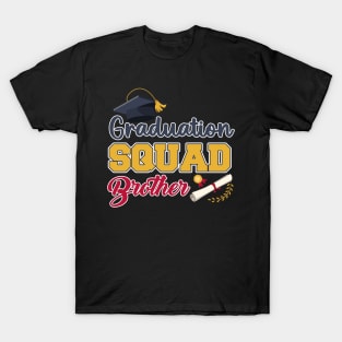 Graduation squad End of school Grad squad brother Gift For Men Father day T-Shirt